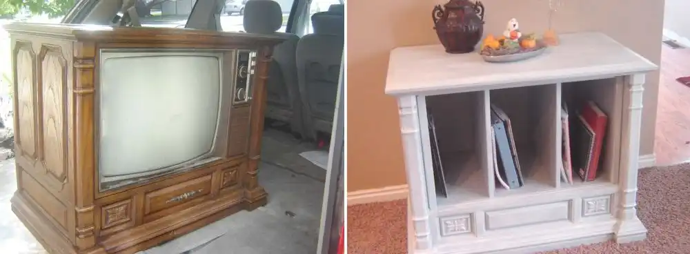 TV hutch DIY recycle