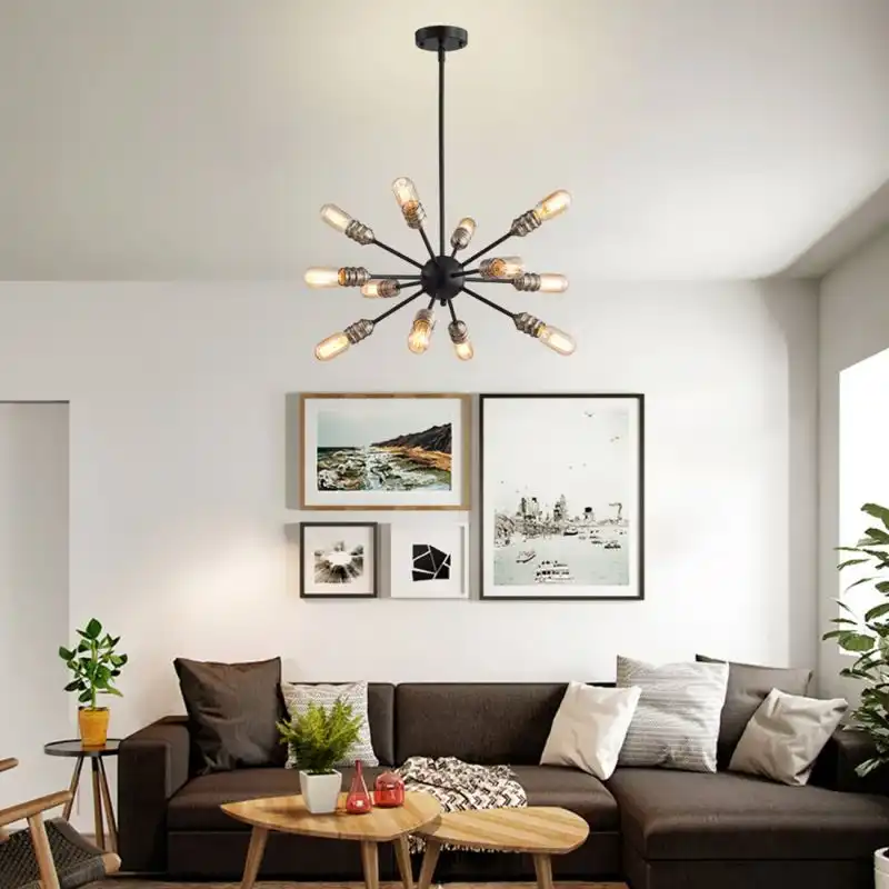 TZOE Sputnik Chandelier Mid Century Modern Pendant