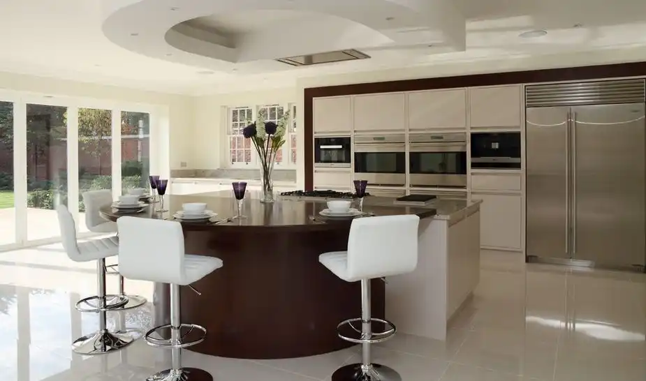 Stools with padded seats for comfort
