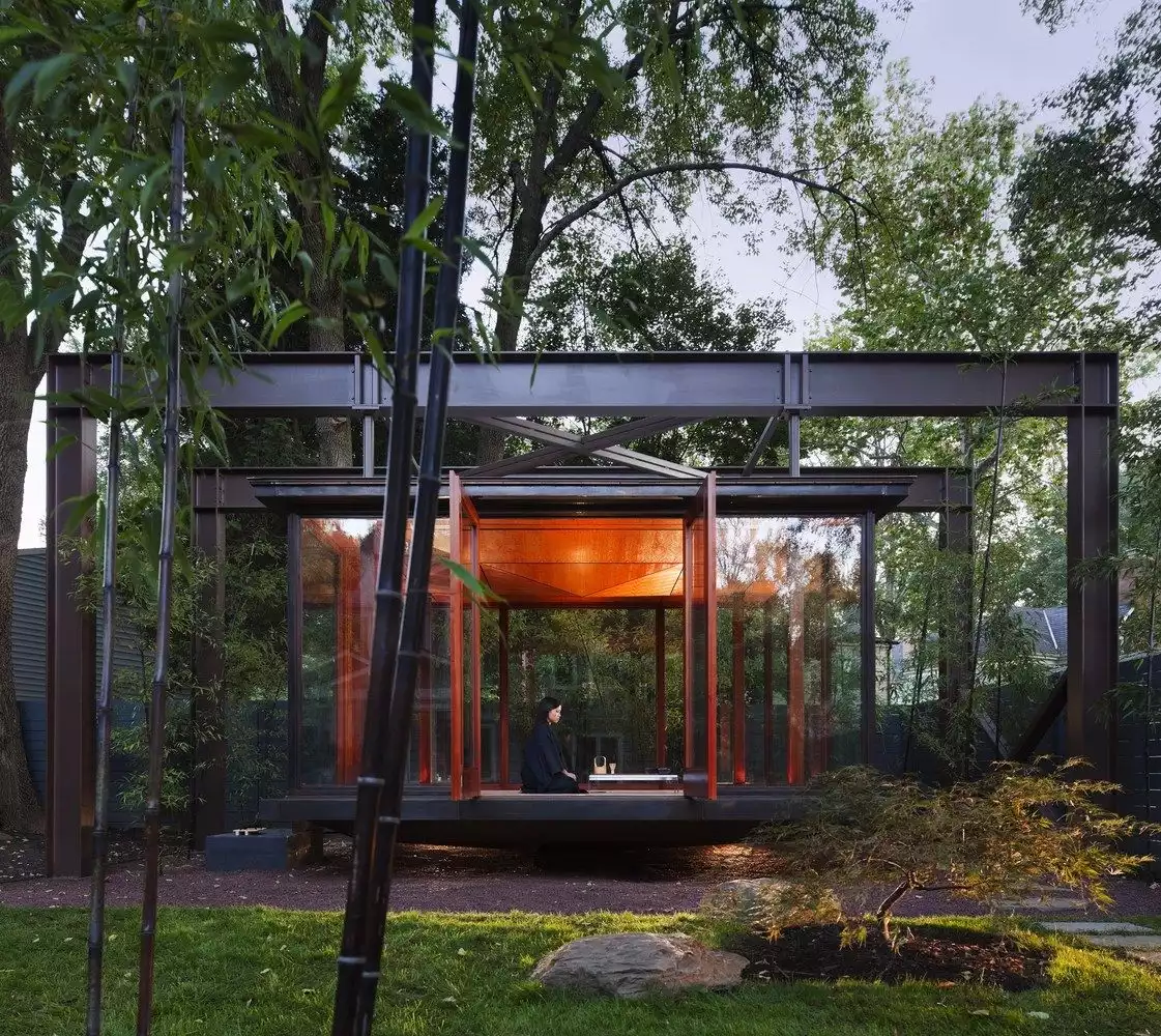 Tea house by David Jamerson Architect