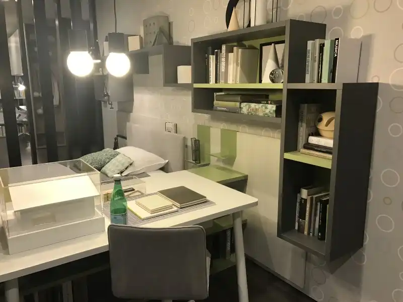 Teenage room with small furniture