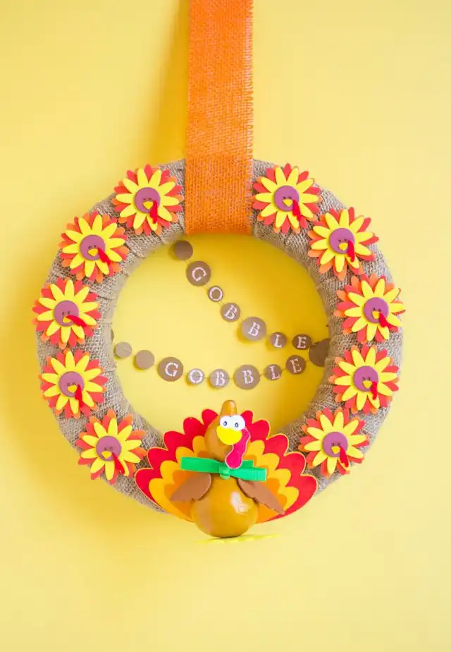 Thanksgiving wreath idea