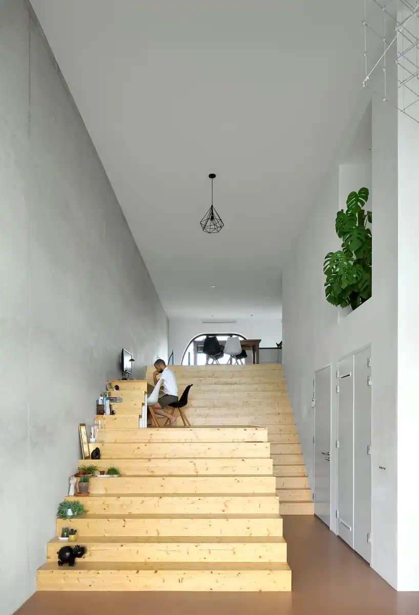 The Amsteloft project by WE architecten stairs