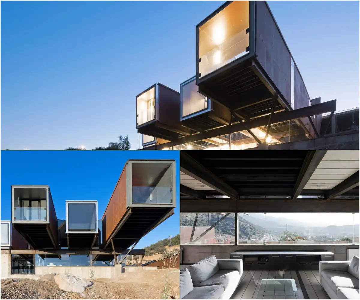 The Caterpillar House in Chile