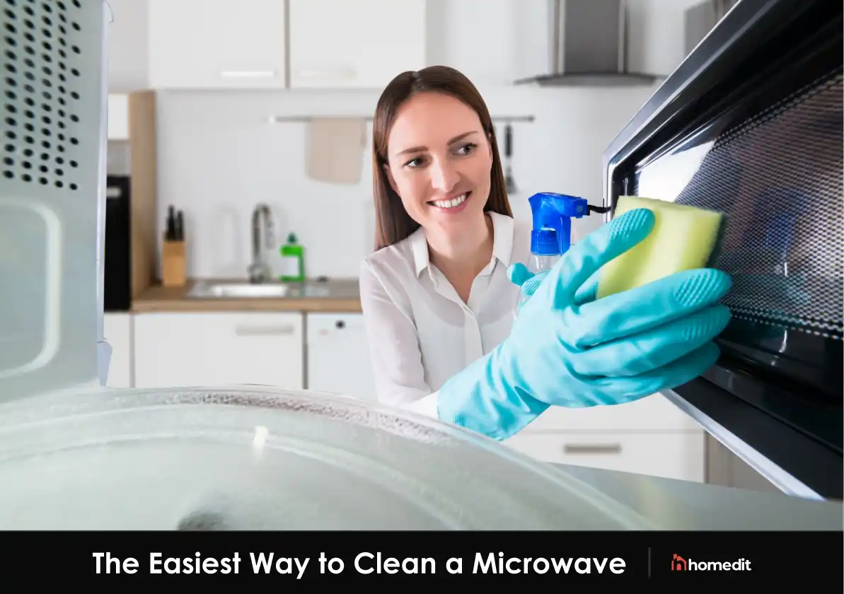 The Easiest Way to Clean a Microwave
