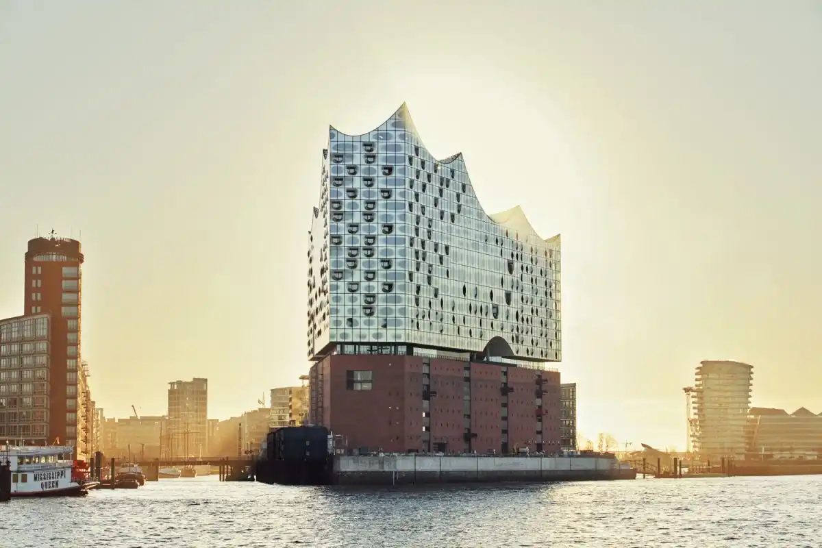 The Elbphilharmonic concert hall