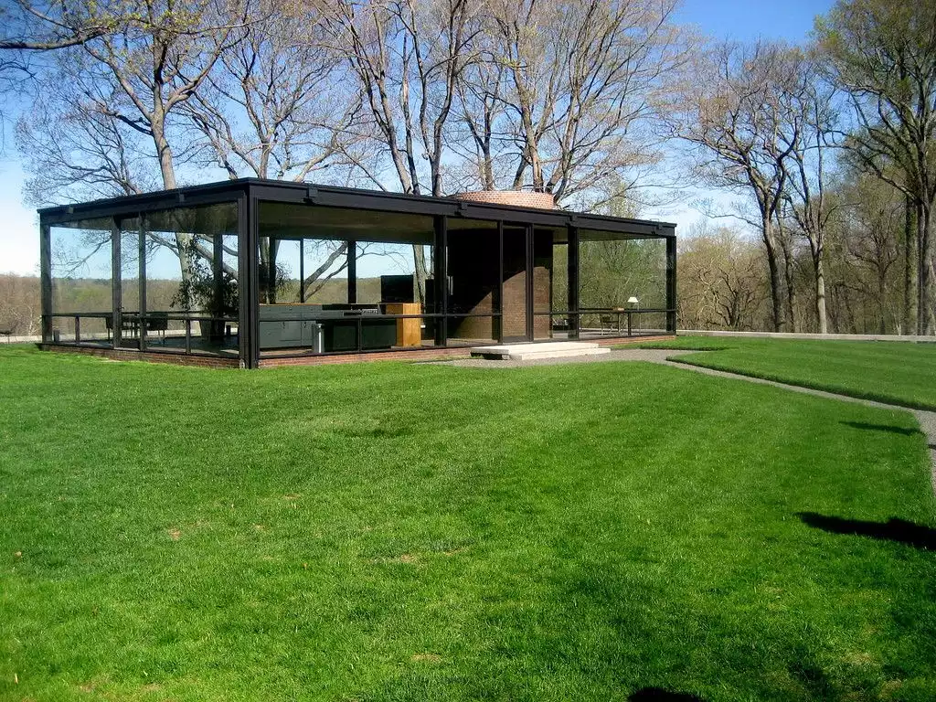 The Glass House by Philip Johnson