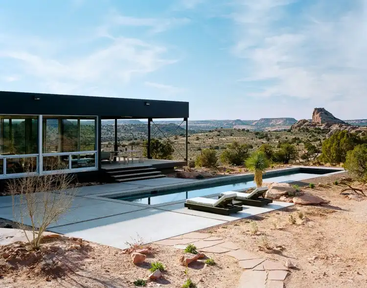 The Hidden Valley House pool