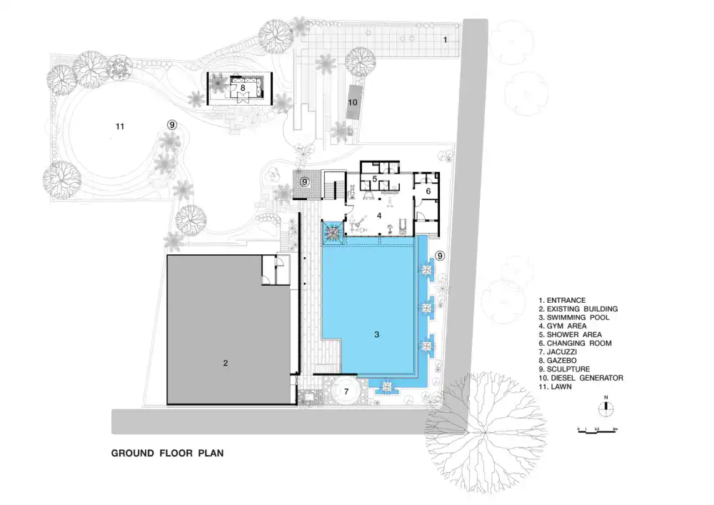 The Hooghly Pool House