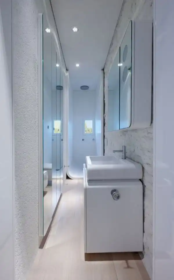 The House With View of the Future bathroom
