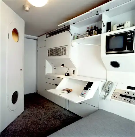 The Nagakin Capsule Tower Interior