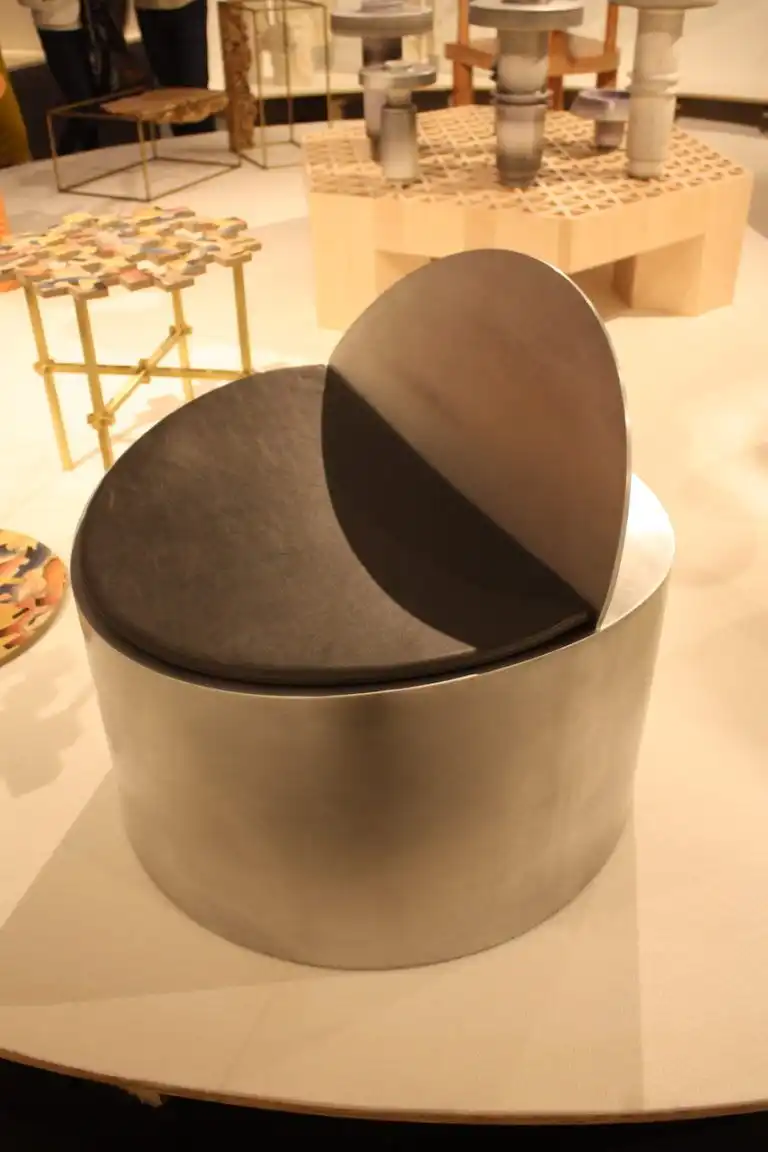 The Rolled Chair is an intriguing modern piece.