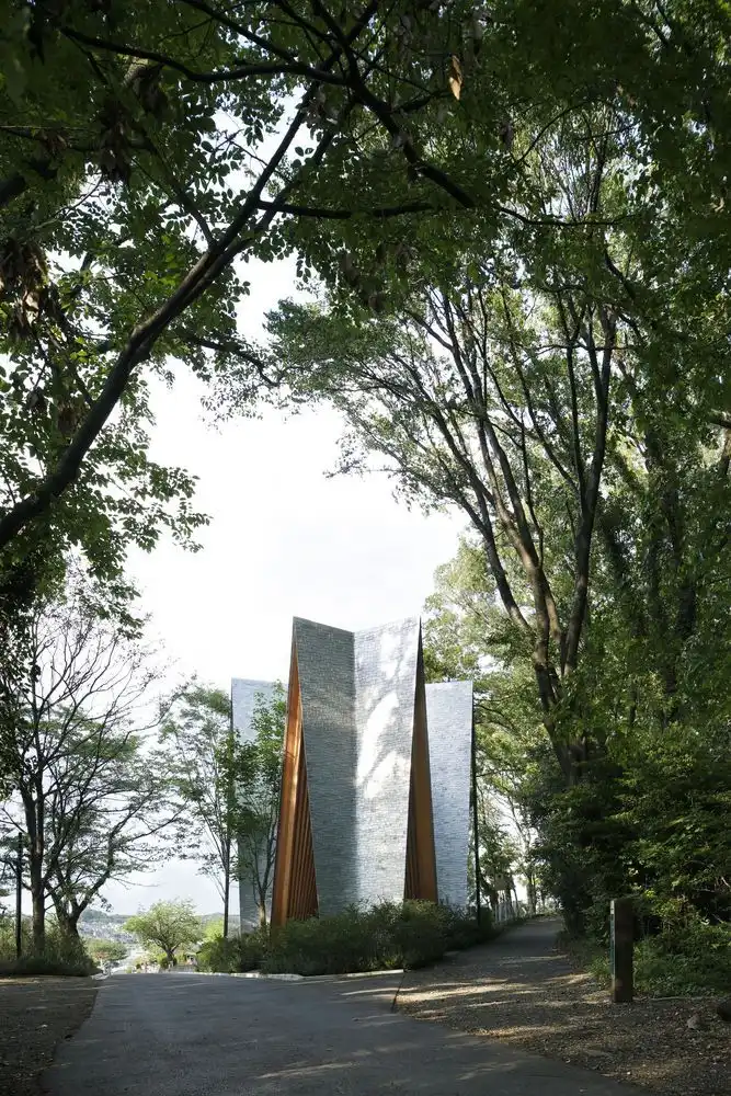 The Sayama Forest Chapel Exterior