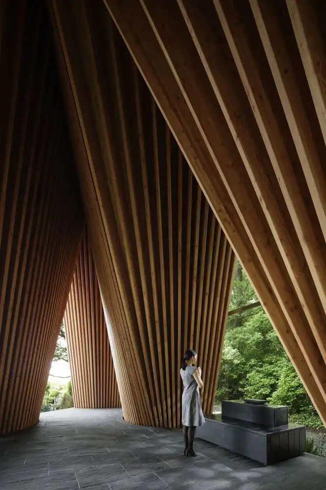 The Sayama Forest Chapel Interior