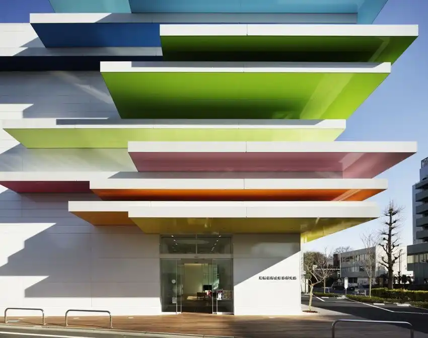 The Shimura Branch of the Sugamo Shinkin Bank Design