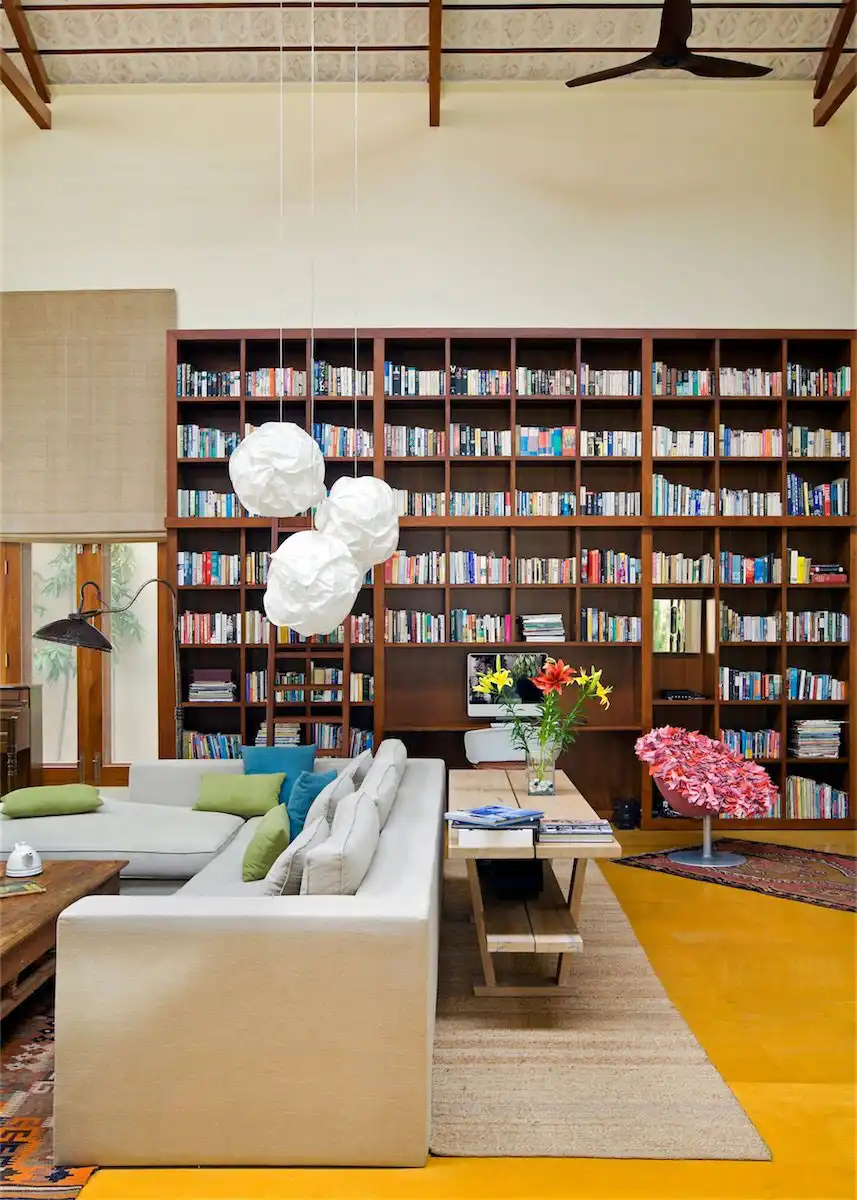 The house library