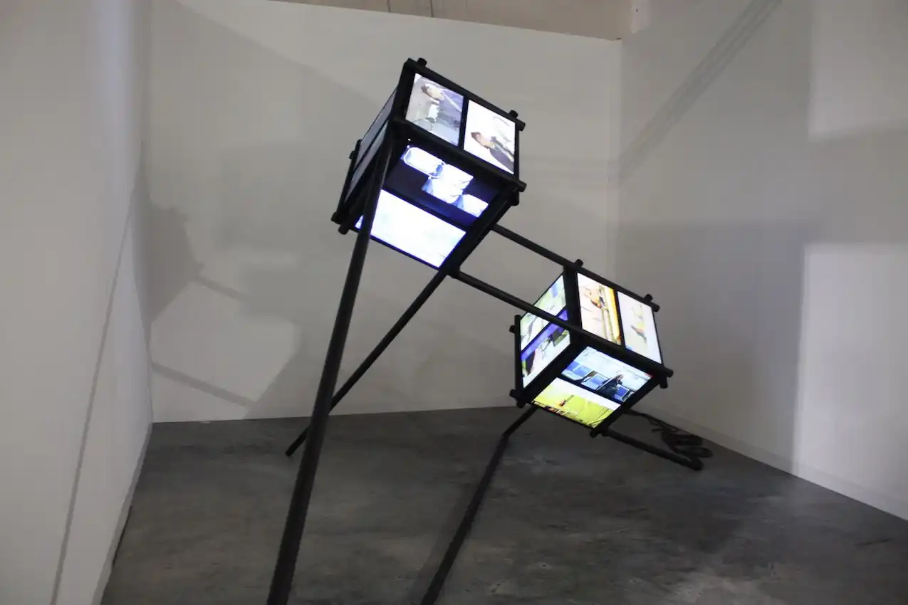 Three-dimensional and very avant garde.