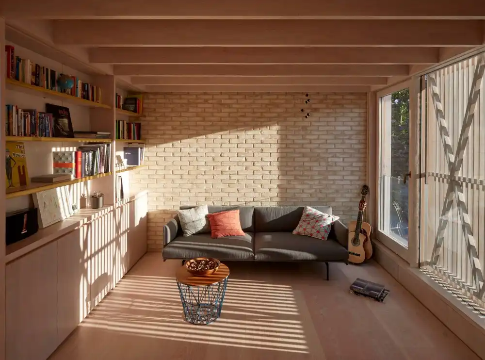 modern garage house