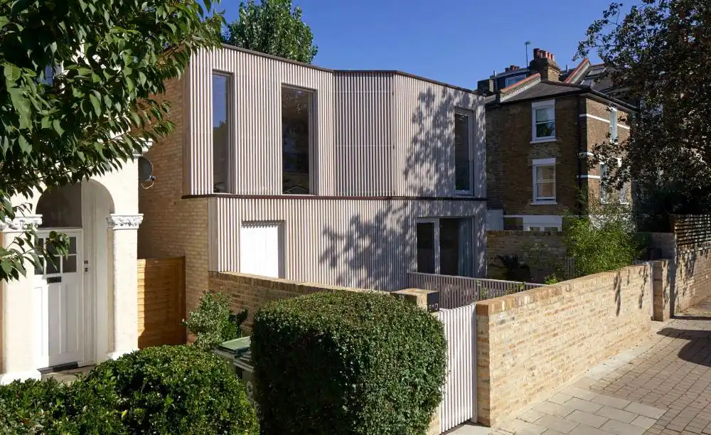 replace the garage with a small house