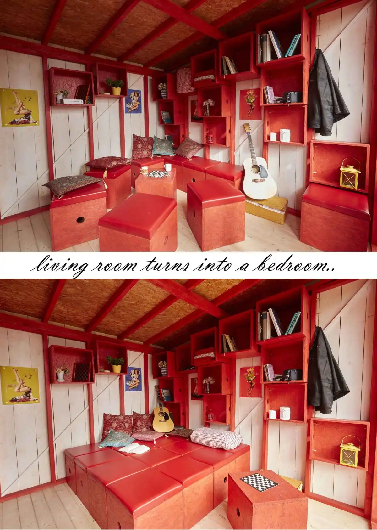 Tiny House Build by Joshua Woodsman Multifunctional