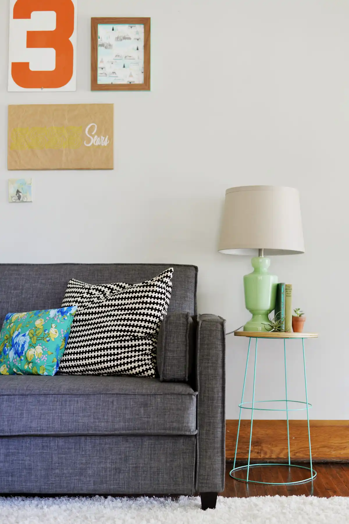Tomato Cage Side Table
