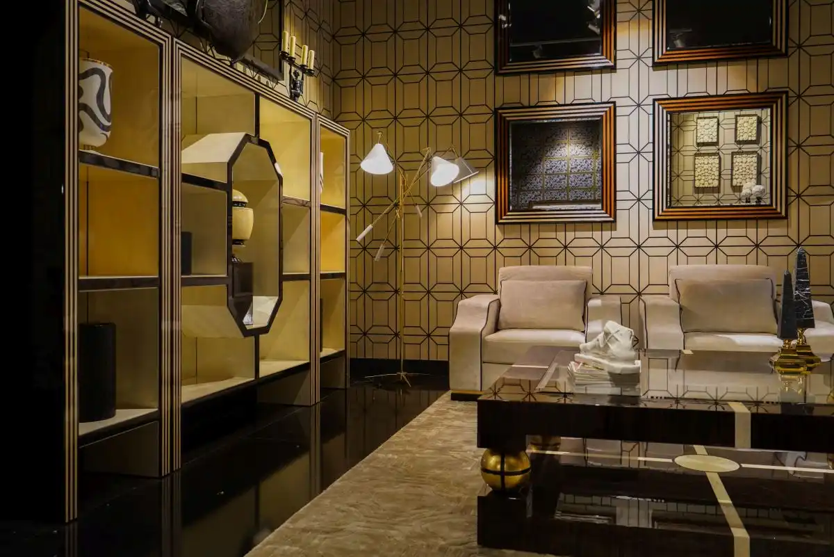 Touch of luxury on the living room