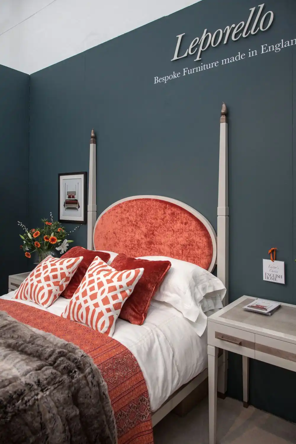 Touchable Textiles for master bedroo