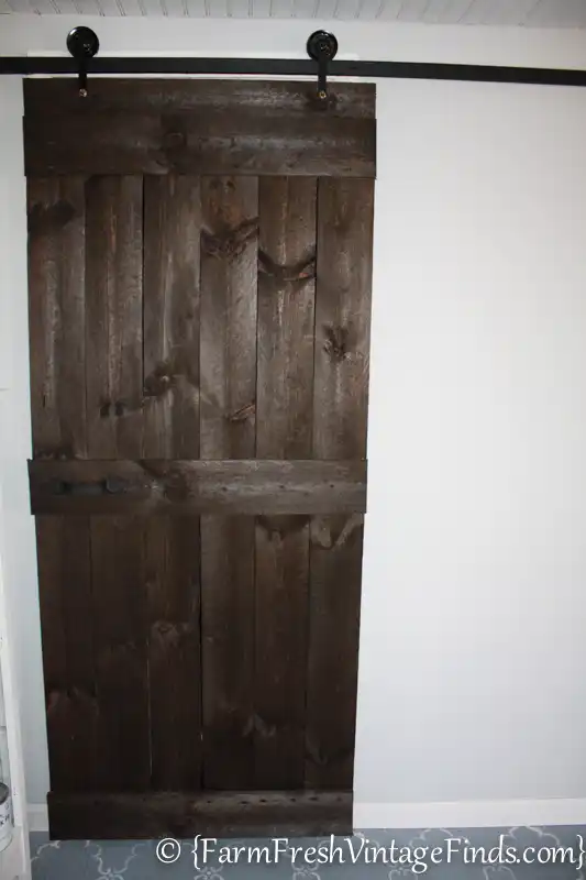 Traditional barn door - how to tutorial
