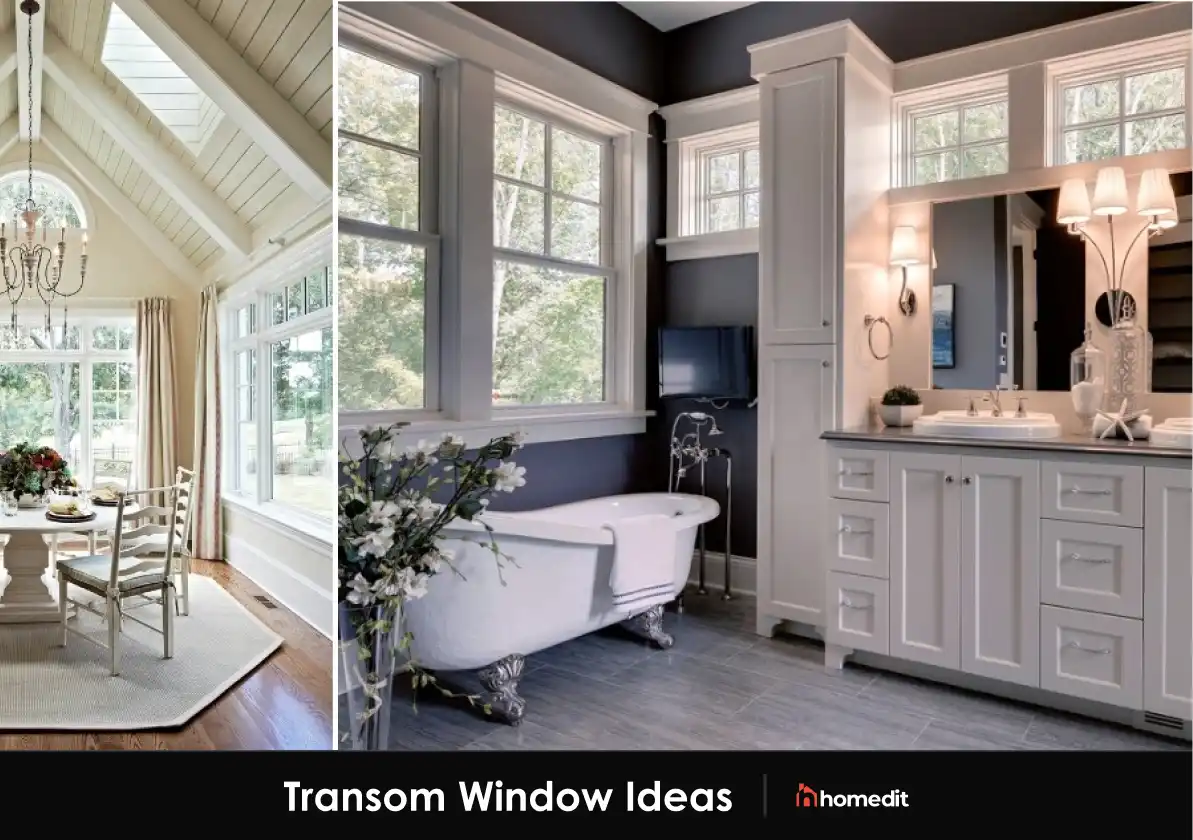 10 Transom Window Ideas for All Areas of the Home