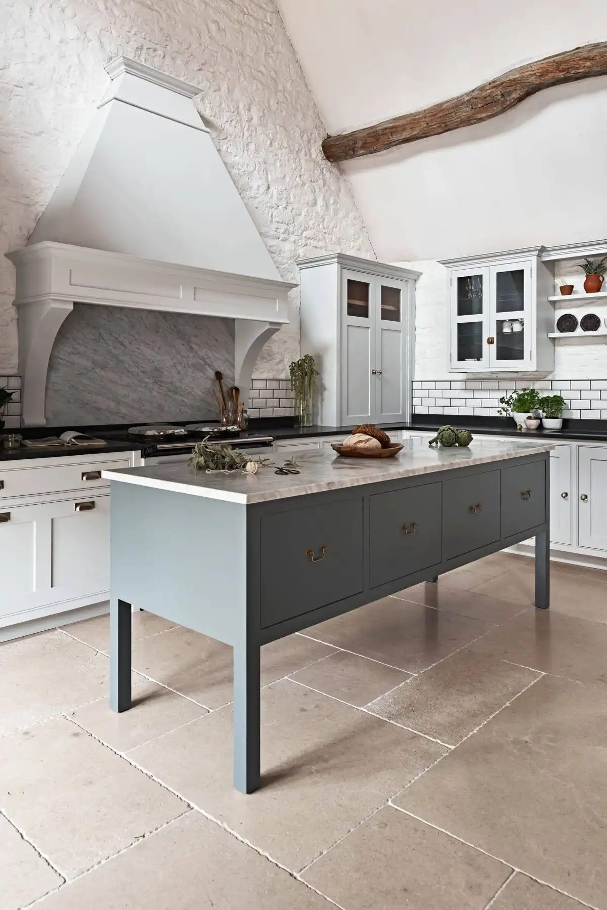 Travertine Kitchen Floor