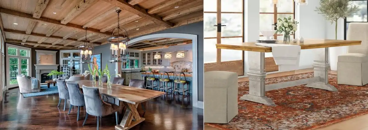 The Trestle Dining Table – A Style That Never Dies