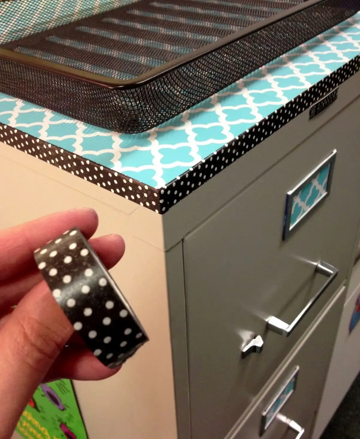 Trim with washi tape