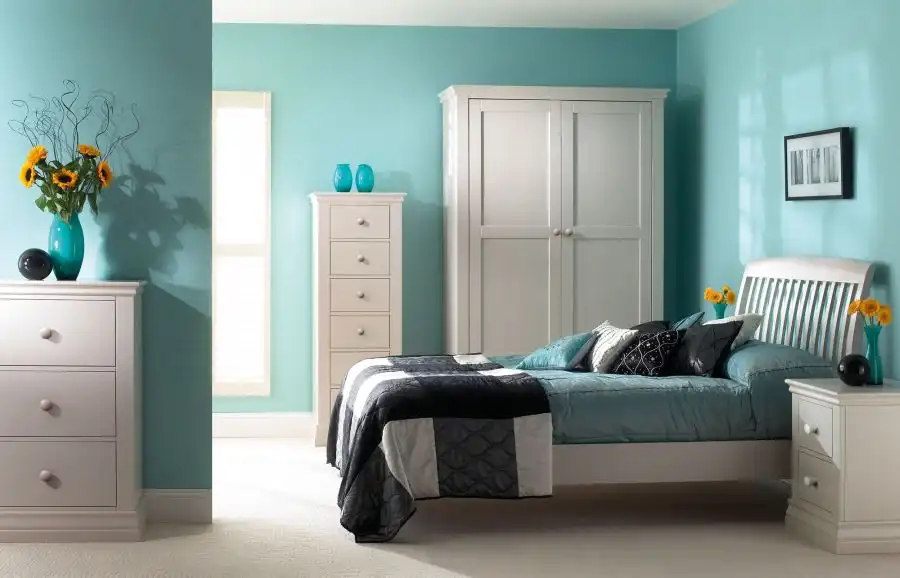 black and Turquoise