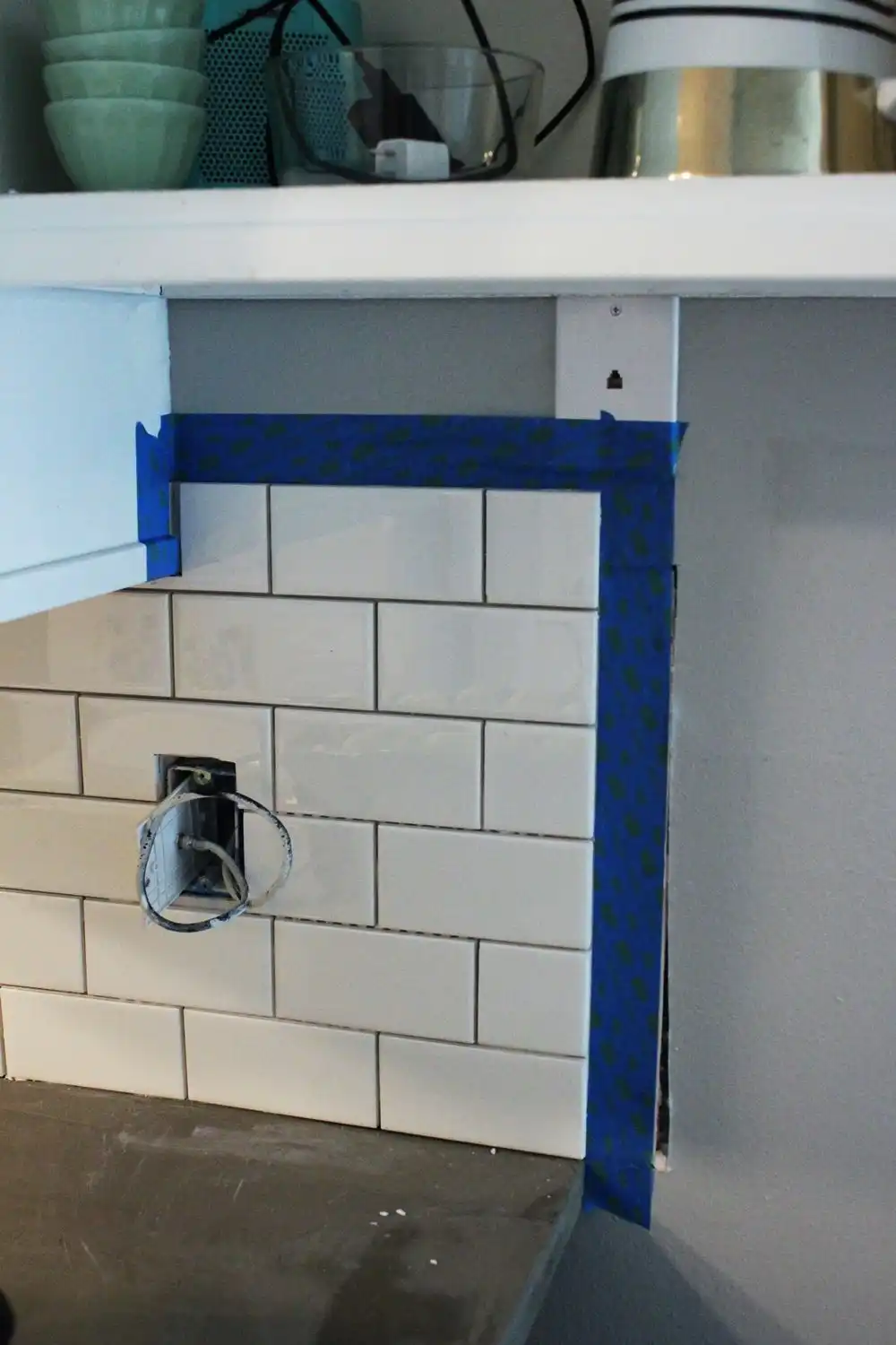 Typle the walls