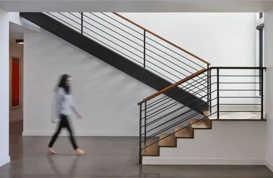 U shaped stair design