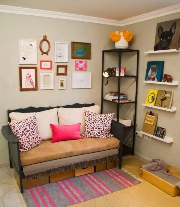 UPCYCLED CRIB INTO COUCH