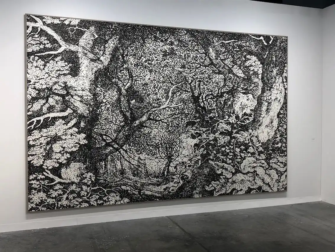 Large scale, detailed works make wonderful focal pieces.