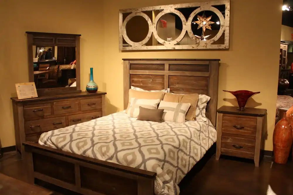 Uncluttered Surfaces wood furniture