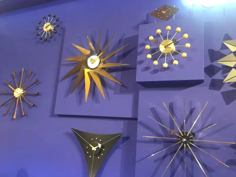 Unique modern vitra wall clocks