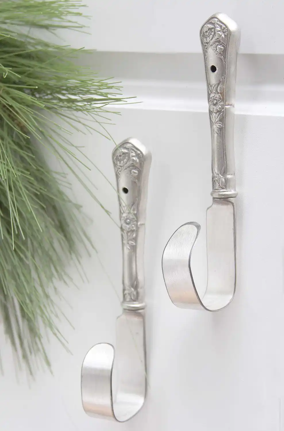 Upcycle silver hooks