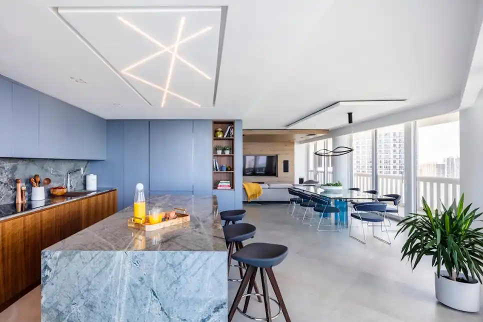 Use Understated Blues to Make a Statement