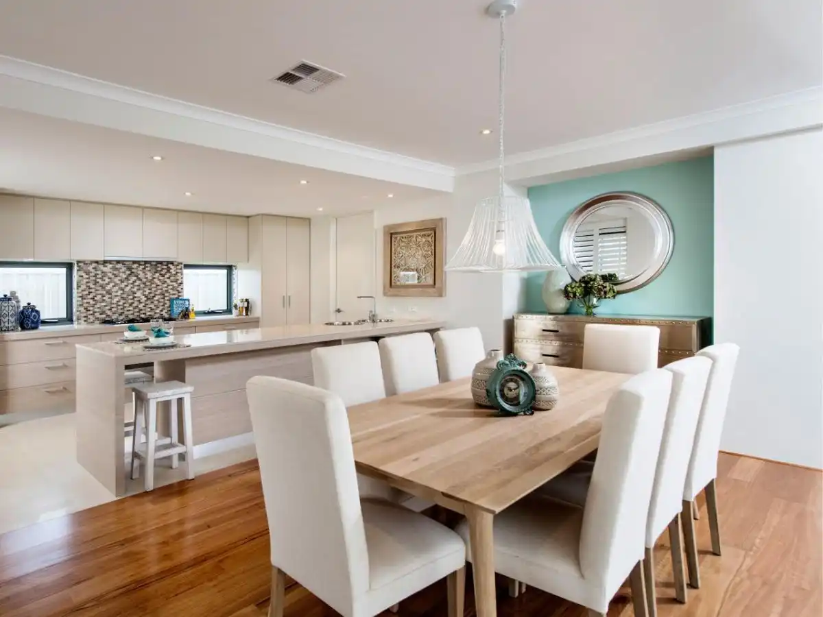 Use color to divide the room