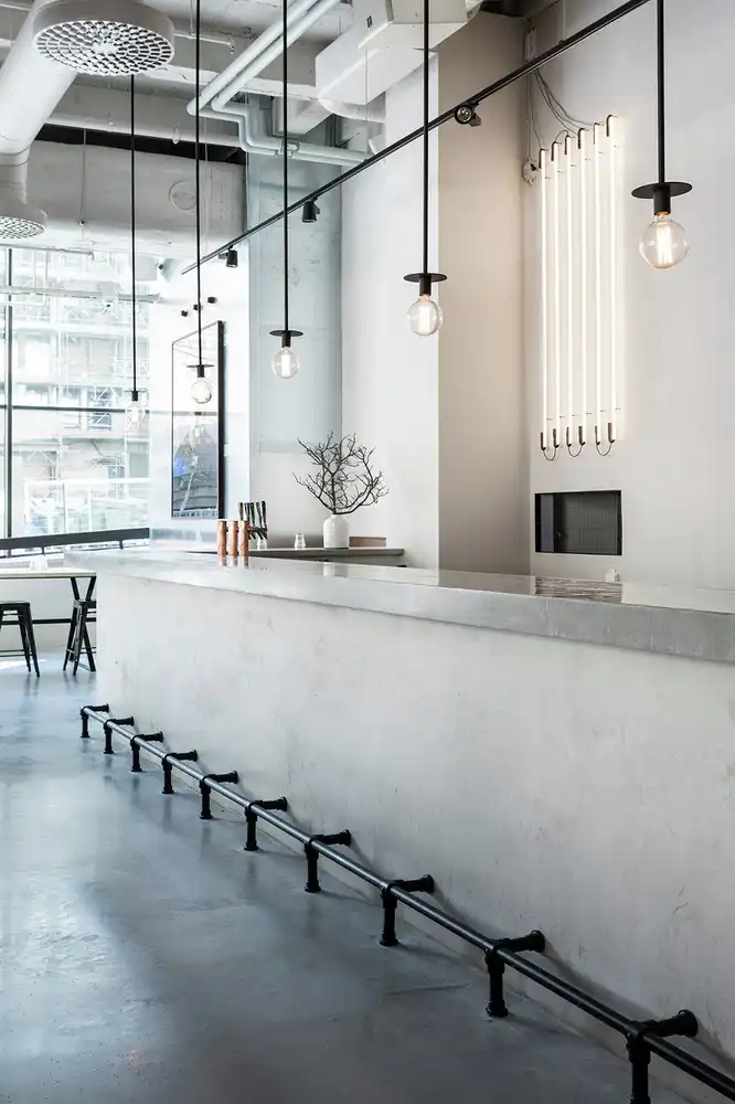 15 Stylish Kitchen Designs With Concrete Counter Highlights