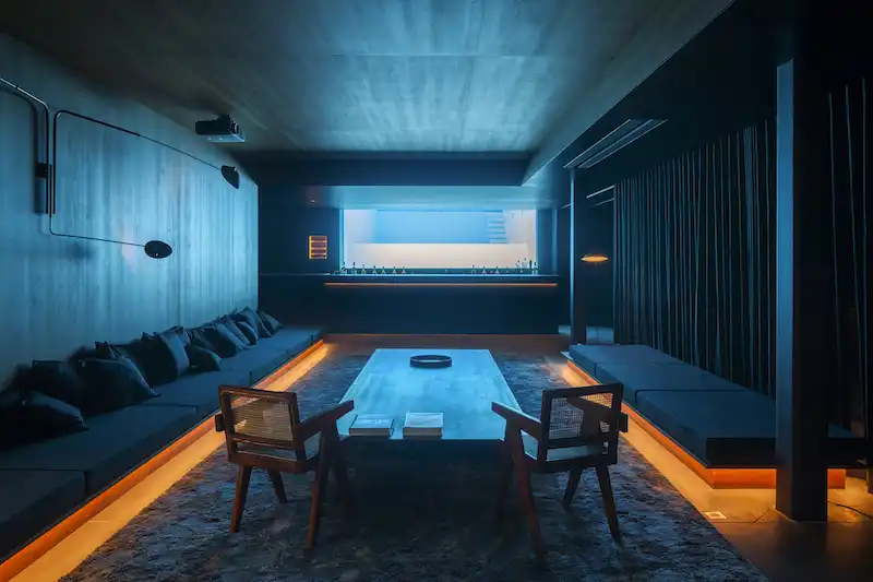 VDB Residence basement lounge