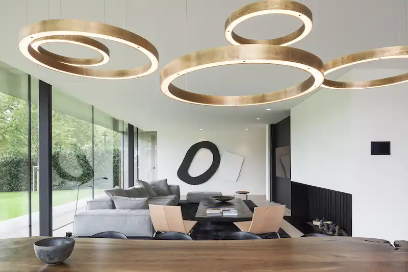 VDB Residence dining room lighting