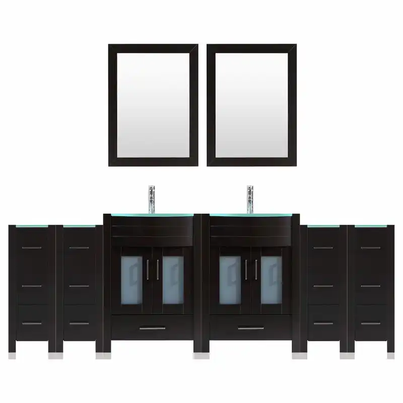 Vanity set with extra storage