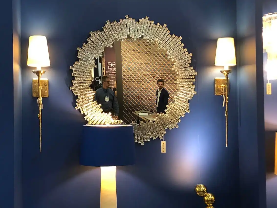 Vaughn gold Magnificent Mirror