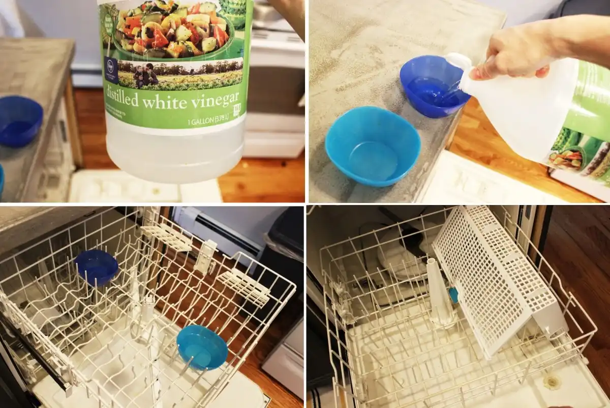 Fill a Coffee Mug of Bowl with 1 Cup of Vinegar