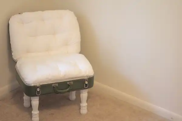 Vintage Suitcase Chair