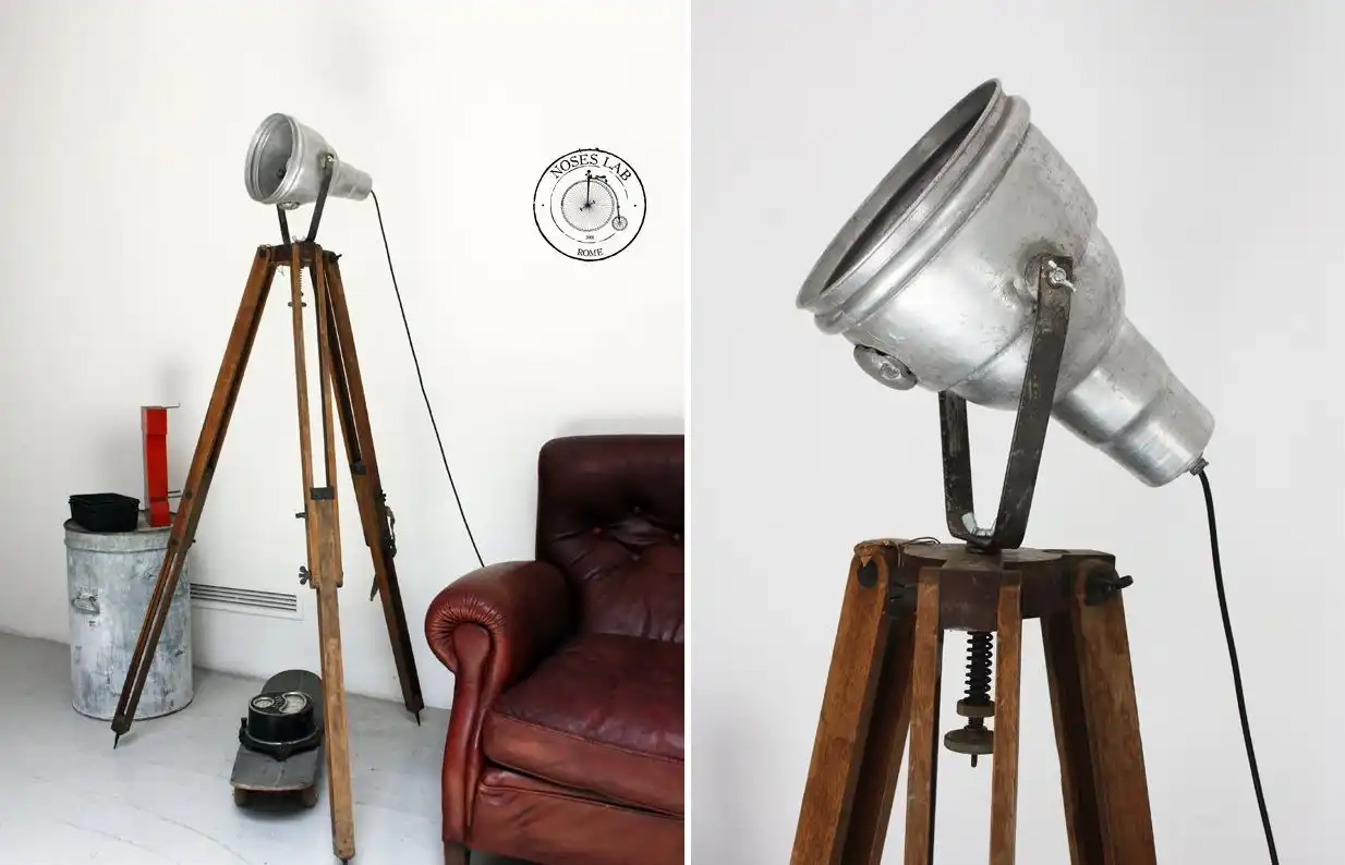 Vitage tripod floor lamp